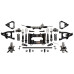 PartzBiz CM: 032073DS-Detroit Speed SpeedRay™ Front Suspension Kit - Base Shocks - Bolt-In Coilover Mounts - BBC