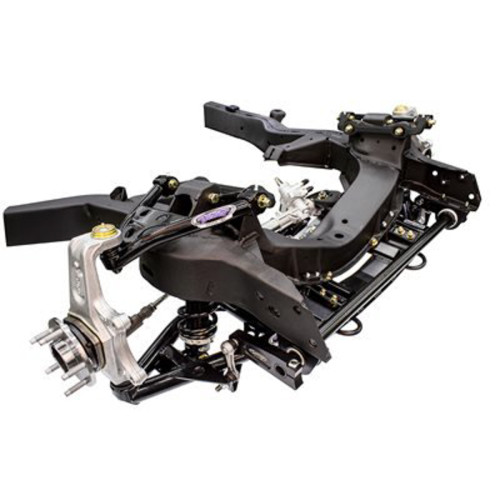 PartzBiz CM: 032071-SDS-Detroit Speed SpeedRay™ Front Suspension Kit - Single Adjustable Shocks - Fabricated Coilover Mounts - BBC PartzBiz CM: 032071-SDS-Detroit Speed SpeedRay™ Front Suspension Kit - Single Adjustable Shocks - Fabricated Coilover Mounts - BBC