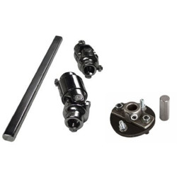 PartzBiz CM 092507DS - Detroit Speed Steering Shaft - Natural Finish PartzBiz CM 092507DS - Detroit Speed Steering Shaft - Natural Finish