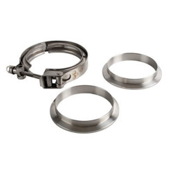 PartzBiz CM 060503DS - Detroit Speed V-Band Exhaust Kit - Stainless Steel PartzBiz CM 060503DS - Detroit Speed V-Band Exhaust Kit - Stainless Steel