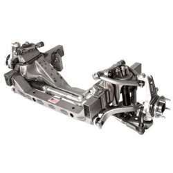 PartzBiz CM 032043DS - โมดูลกันสะเทือนหน้า Detroit Speed ​​​​X-Gen 535 - ส่วนประกอบเคลือบผง - แรงกระแทกฐาน