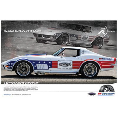 PartzBiz CM: 999915-Detroit Speed/BFGoodrich Poster PartzBiz CM: 999915-Detroit Speed/BFGoodrich Poster