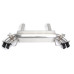 PartzBiz CM: D660-0072-Dinan Free Flow Axle-Back Exhaust - 2016-2019 BMW 750i PartzBiz CM: D660-0072-Dinan Free Flow Axle-Back Exhaust - 2016-2019 BMW 750i