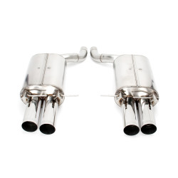 PartzBiz CM D660-0009A - Dinan Free Flow Axle-Back Exhaust - 2006-2010 BMW M5