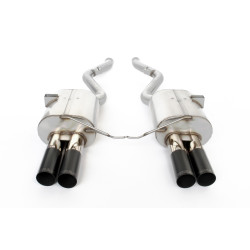 PartzBiz CM D660-0027 - Dinan Free Flow Axle-Back Exhaust - 2008-2013 BMW M3