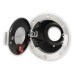 PartzBiz CM: MO-210001-S-Drake Muscle Cars Aluminum with Black Center Fuel Door PartzBiz CM: MO-210001-S-Drake Muscle Cars Aluminum with Black Center Fuel Door