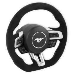 PartzBiz CM MU950-12 - Drake Muscle Cars Steering Wheel - Alcantara Wrapped - Heated PartzBiz CM MU950-12 - Drake Muscle Cars Steering Wheel - Alcantara Wrapped - Heated