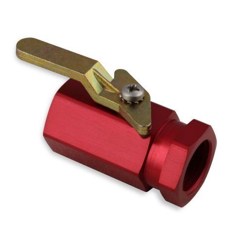 PartzBiz CM: 230500ERL-Earl's Aluminum Shut-Off Valve - Red PartzBiz CM: 230500ERL-Earl's Aluminum Shut-Off Valve - Red
