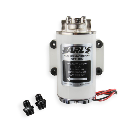 PartzBiz CM: OP111ERL-ปั๊มถ่ายน้ำมันไฟฟ้า Earl's - 12 VDC
