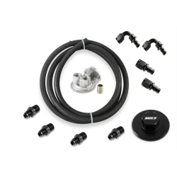 PartzBiz CM HEMI0003ERL - Earl's Oil Filter Relocation Kit - Mopar Gen III Hemi - Fits M22 x 1.5 Filters PartzBiz CM HEMI0003ERL - Earl's Oil Filter Relocation Kit - Mopar Gen III Hemi - Fits M22 x 1.5 Filters