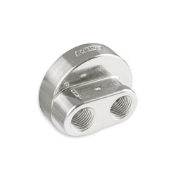 PartzBiz CM 1118ERL - Earl's Spin On Adapter - Billet PartzBiz CM 1118ERL - Earl's Spin On Adapter - Billet