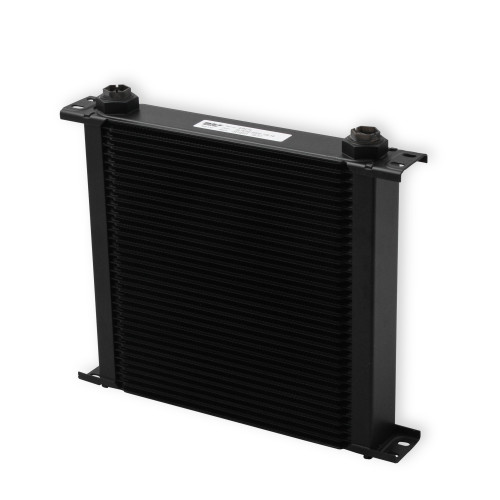 PartzBiz CM: 434ERL-Earl's UltraPro Oil Cooler - Black - 34 Rows - Wide Cooler - 10 O-Ring Boss Female Ports