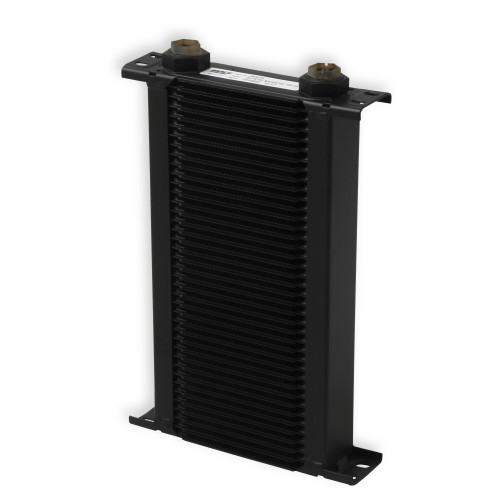 PartzBiz CM: 240ERL-Earl's UltraPro Oil Cooler - Black - 40 Rows - Narrow Cooler - 10 O-Ring Boss Female Ports