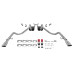 PartzBiz CM: 17655-FM-Flowmaster American Thunder Crossmember-Back Exhaust System PartzBiz CM: 17655-FM-Flowmaster American Thunder Crossmember-Back Exhaust System