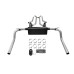 PartzBiz CM: 817104-Flowmaster American Thunder Crossmember-Back Exhaust System PartzBiz CM: 817104-Flowmaster American Thunder Crossmember-Back Exhaust System