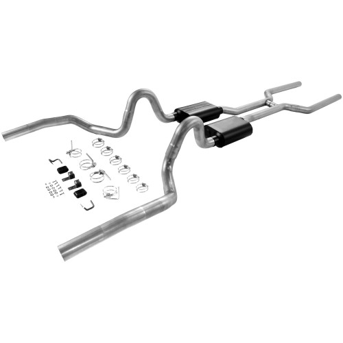 PartzBiz CM: 17200-Flowmaster American Thunder Crossmember-Back Exhaust System