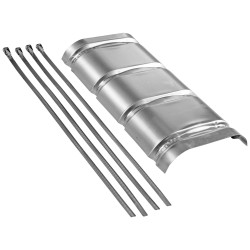 PartzBiz CM 51022 - Flowmaster Heat Shield PartzBiz CM 51022 - Flowmaster Heat Shield