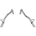 PartzBiz CM: 15804-Flowmaster Pre-bent Tailpipes PartzBiz CM: 15804-Flowmaster Pre-bent Tailpipes