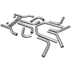 PartzBiz CM 15936 - Flowmaster U-Fit Dual Exhaust Kit