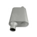 PartzBiz CM: 42443-FM-FLOWMONSTER 2-CHAMBER MUFFLER ALUMINIZED
