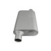 PartzBiz CM: 42443-FM-FLOWMONSTER 2-CHAMBER MUFFLER ALUMINIZED