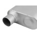 PartzBiz CM: 42543-FM-FLOWMONSTER 2-CHAMBER MUFFLER ALUMINIZED