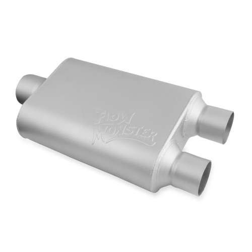 PartzBiz CM: 430402-FM-FLOWMONSTER 2-CHAMBER MUFFLER ALUMINIZED