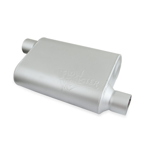 PartzBiz CM: 42443-FM-FLOWMONSTER 2-CHAMBER MUFFLER ALUMINIZED