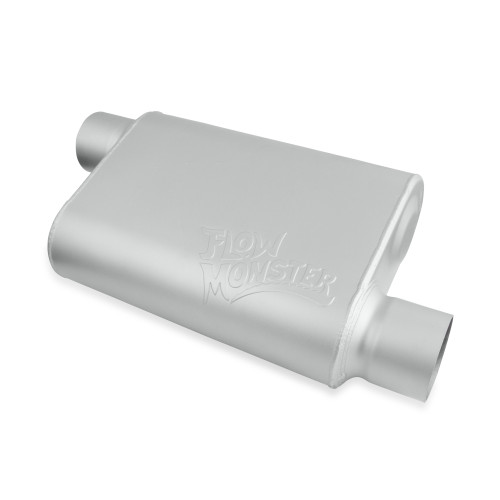 PartzBiz CM: 43043-FM-FLOWMONSTER 2-CHAMBER MUFFLER ALUMINIZED