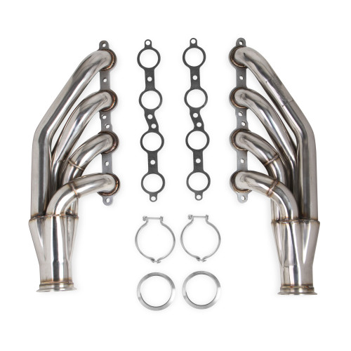 PartzBiz CM: 11539FLT-Flowtech LS Turbo Headers-Polished PartzBiz CM: 11539FLT-Flowtech LS Turbo Headers-Polished