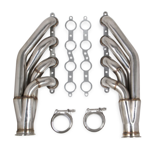 PartzBiz CM: 11540FLT-Flowtech LS Turbo Headers-Polished PartzBiz CM: 11540FLT-Flowtech LS Turbo Headers-Polished