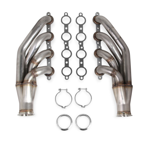 PartzBiz CM: 11535FLT-Flowtech LS Turbo Headers-Natural Finish PartzBiz CM: 11535FLT-Flowtech LS Turbo Headers-Natural Finish