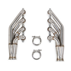 PartzBiz CM 11537FLT - Flowtech LS Turbo Headers-Natural Finish
