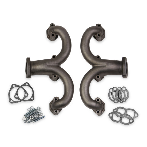 PartzBiz CM: 11704-RFLT-Flowtech Rams Horn Exhaust Manifolds - Natural PartzBiz CM: 11704-RFLT-Flowtech Rams Horn Exhaust Manifolds - Natural
