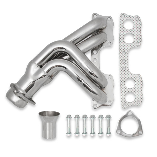 PartzBiz CM: 19002FLT-Flowtech Shorty Header - Polished PartzBiz CM: 19002FLT-Flowtech Shorty Header - Polished