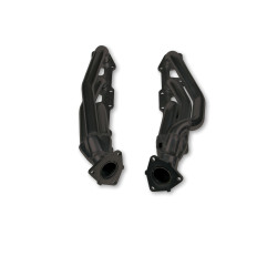 PartzBiz CM 91730FLT - Flowtech Shorty Headers - Black Painted