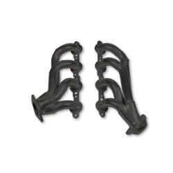 PartzBiz CM 91835FLT - Flowtech Shorty Headers - Black Painted