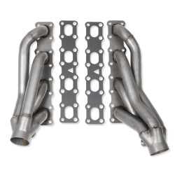 PartzBiz CM 17000FLT - Flowtech Shorty Headers - Natural Finish