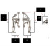 PartzBiz CM: 11572FLT-Flowtech Small Block Chevy Turbo Headers - Natural Finish PartzBiz CM: 11572FLT-Flowtech Small Block Chevy Turbo Headers - Natural Finish