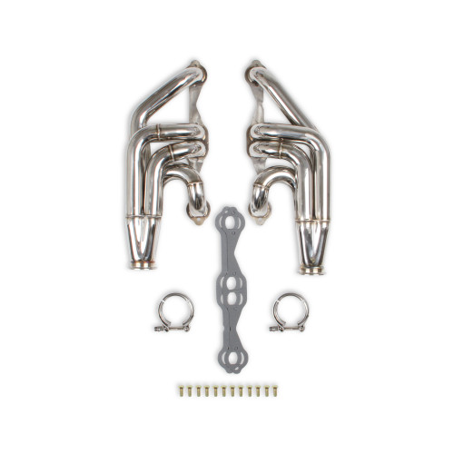 PartzBiz CM: 11573FLT-Flowtech Small Block Chevy Turbo Headers - ขัดเงา PartzBiz CM: 11573FLT-Flowtech Small Block Chevy Turbo Headers - ขัดเงา