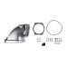 PartzBiz CM: 300-253-Billet 4500 EFI Throttle Body Intake Elbow-Ls
