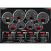 PartzBiz CM: 550-652-Dominator EFI Kit - Universal Main Harness  with EV1 Injector Harness
