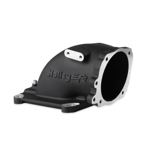 PartzBiz CM: 300-240FBK-EFI Throttle Body Intake Elbow-Black Finish PartzBiz CM: 300-240FBK-EFI Throttle Body Intake Elbow-Black Finish