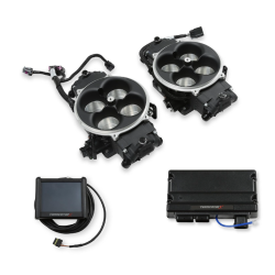 PartzBiz CM 550-1081 - ชุด Holley EFI Terminator X Stealth 2x4 4500 - สีดำ PartzBiz CM 550-1081 - ชุด Holley EFI Terminator X Stealth 2x4 4500 - สีดำ