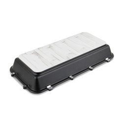 PartzBiz CM 300-208BK - PLENUM TOP, LT1 HI-RAM BLANK FLNGE-BLACK PartzBiz CM 300-208BK - PLENUM TOP, LT1 HI-RAM BLANK FLNGE-BLACK