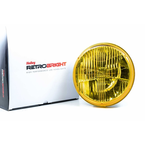 PartzBiz CM: LFRB160-Holley RetroBright LED Forward Facing Light - Housing Only - Yellow Lens - Sold Individually PartzBiz CM: LFRB160-Holley RetroBright LED Forward Facing Light - Housing Only - Yellow Lens - Sold Individually