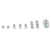 PartzBiz CM: 12-880KIT-Carb/EFI Adjustable Billet By-Pass Regulator-6AN Kit