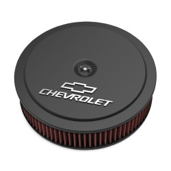 PartzBiz CM 120-220 - GM Muscle Series Air Cleaner - Satin Black Machined PartzBiz CM 120-220 - GM Muscle Series Air Cleaner - Satin Black Machined