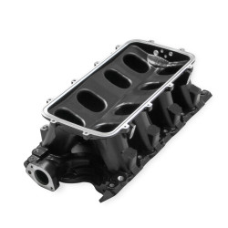 PartzBiz CM 300-243BK - Holley Black 351W Ford Hi-Ram ฐานท่อร่วมคาร์บูเรเตอร์ PartzBiz CM 300-243BK - Holley Black 351W Ford Hi-Ram ฐานท่อร่วมคาร์บูเรเตอร์