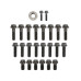 PartzBiz CM: 319-510-Holley Complete Transmission Installation Kit - 6-Bolt LS Engine to T-56 / Magnum